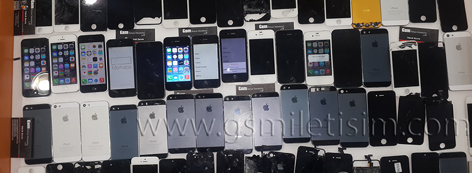 GSM İletişim Tarafından Değiştirilen İphone Ekranları