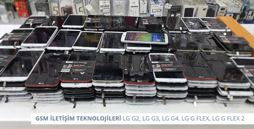 GSM İLETİŞİM TEKNOLOJİLERİ LG MARKA EKRAN DEĞİŞİMİ REFERANSLARI