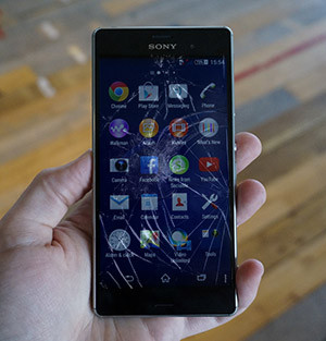 Sony Xperia Z3 Kırık Ekran