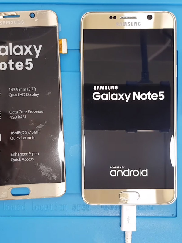 Samsung Galaxy Note 5 ekran değişimi nasıl yapılır