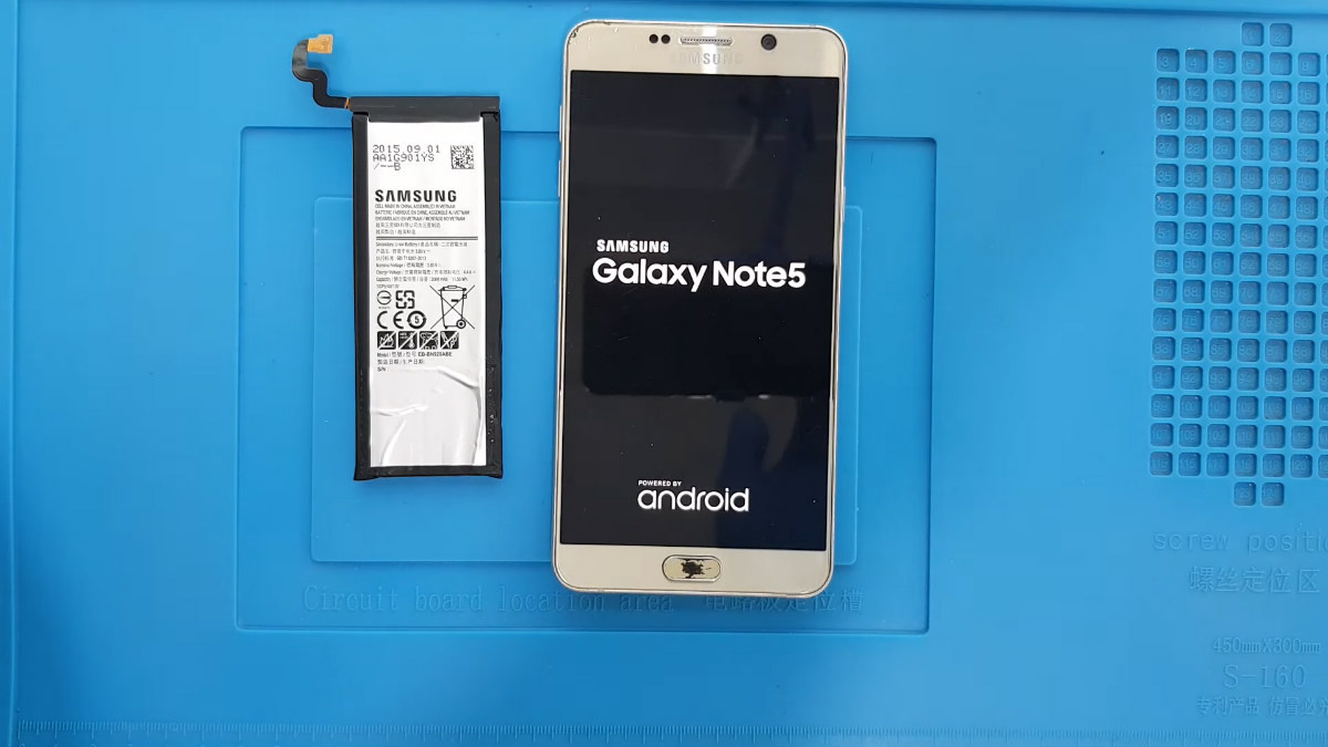 Samsung Galaxy Note 5 batarya değişimi nasıl yapılır