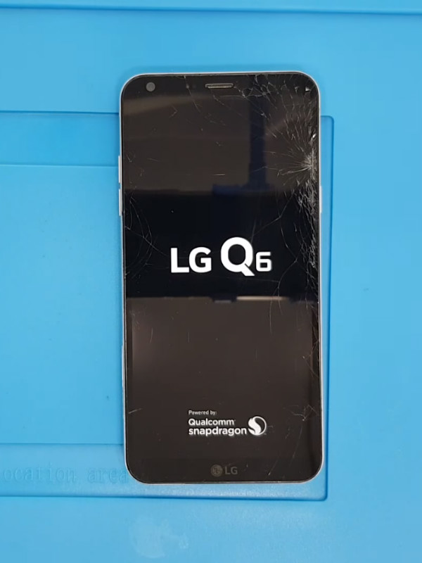 lg q6 ekran değişimi öncesi