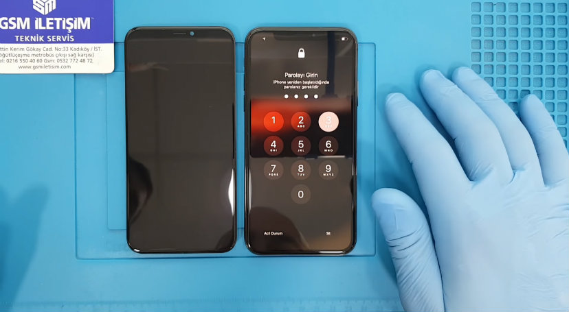 iPhone X Ekranı Kırıldı Camı Çatladı