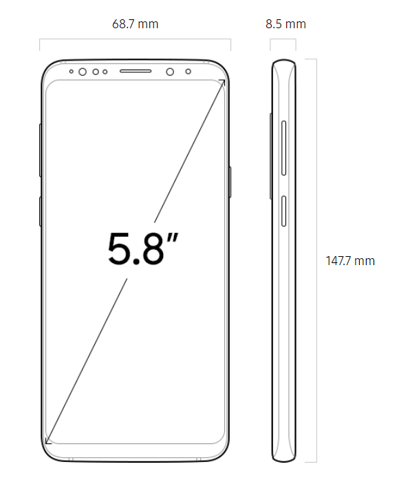 Samsung Galaxy S9 Ekran Boyutu