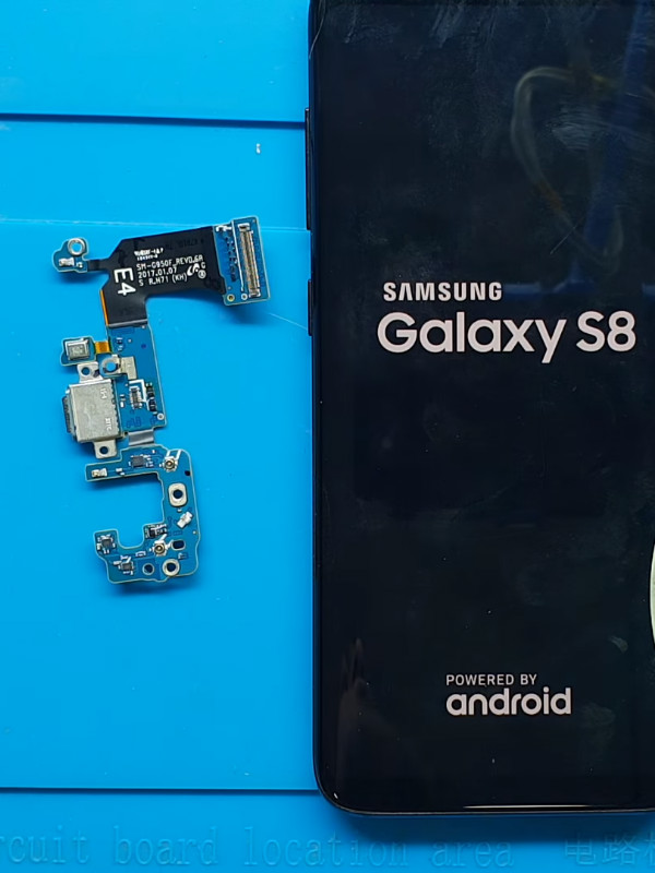 Samsung Galaxy S8 şarj soketi değişimi nasıl yapılır