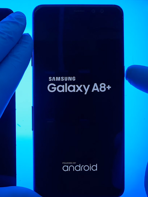 Samsung Galaxy A8 Plus ekran değişimi sonrası