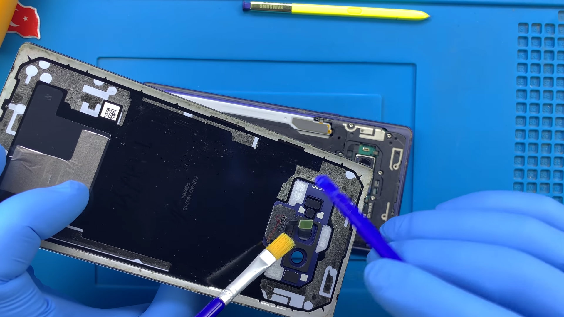 Samsung Galaxy Note 9 arka cam kapak değişimi